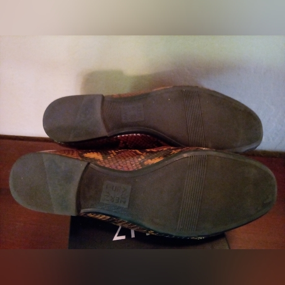 Naturalizer Emiline Loafers Snake Tan Brown Black Size 9.5 - Picture 6 of 10